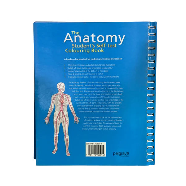 Anatomy Student's Self-Test Colouring Book