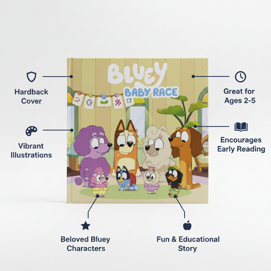 Bluey: Baby Race: A Hardback Picture Book
