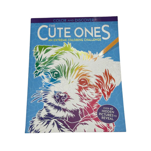 Color and Discover: The Cute Ones 28 Hidden Pictures to Reveal