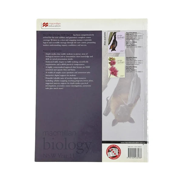 Macmillan Biology Nsw Year 11