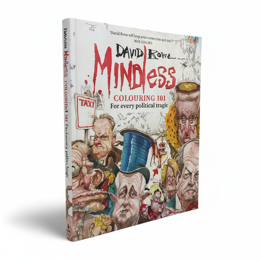 Mindless Colouring 101 For Every Political Tragic