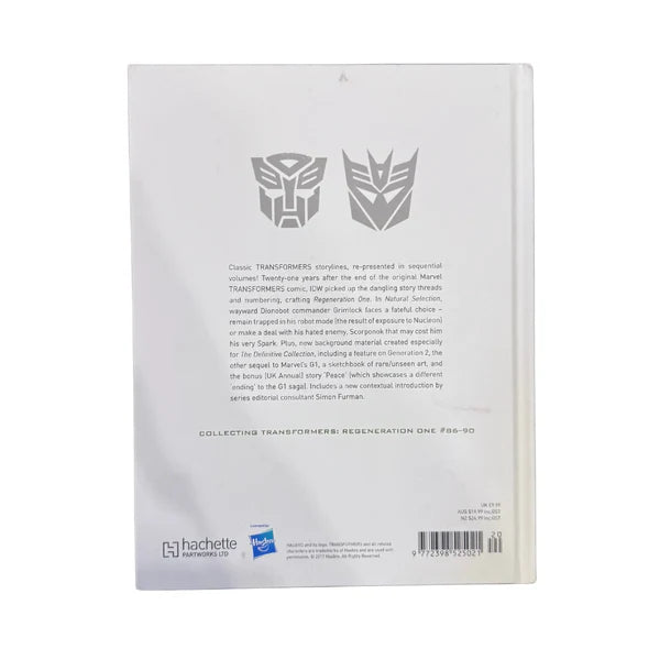 TRANSFORMERS THE DEFINITIVE G1 COLLECTION VL:22 NATURAL SELECTION