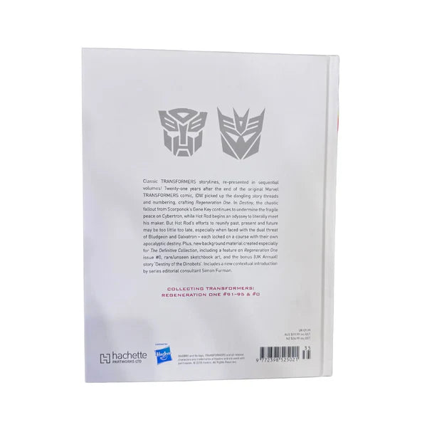 TRANSFORMERS THE DEFINITIVE G1 COLLECTION VL:23 DESTINY