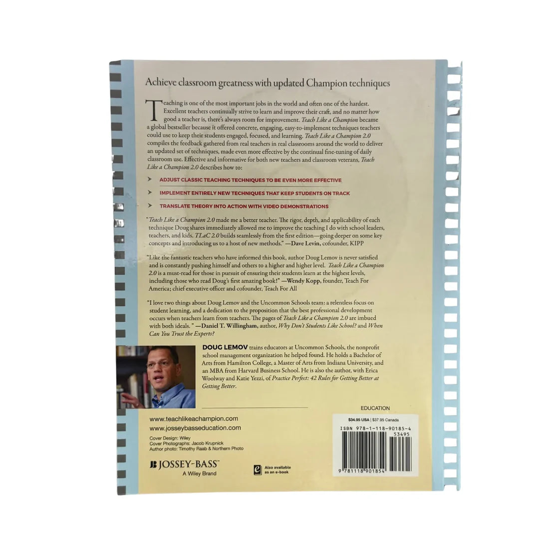 Teach Like a Champion 2.0 62 Techniques that Put Students on the Path to College