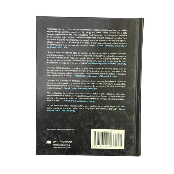 The Analysis of Biological Data, Second Edition