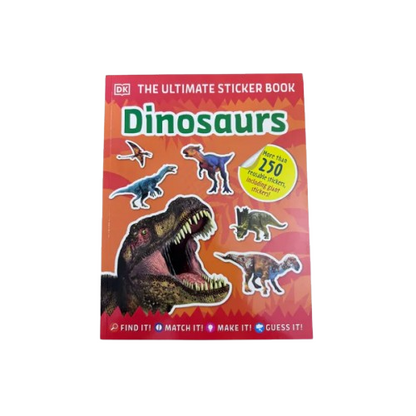 The Ultimate Sticker Book Dinosaur