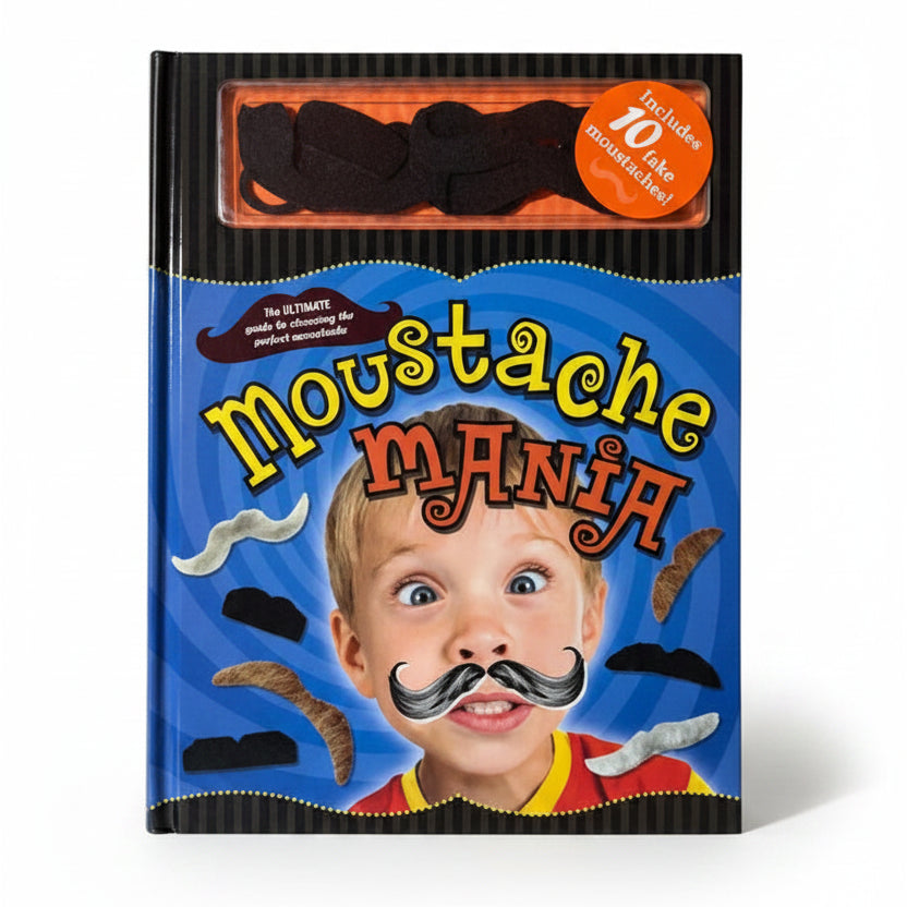 Moustache Mania Activity Book