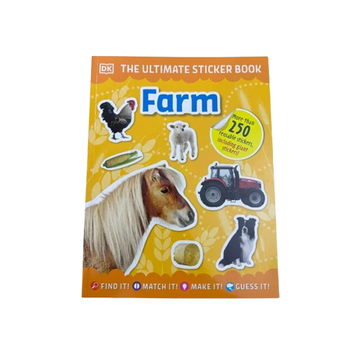 The Ultimate Sticker Book Farm