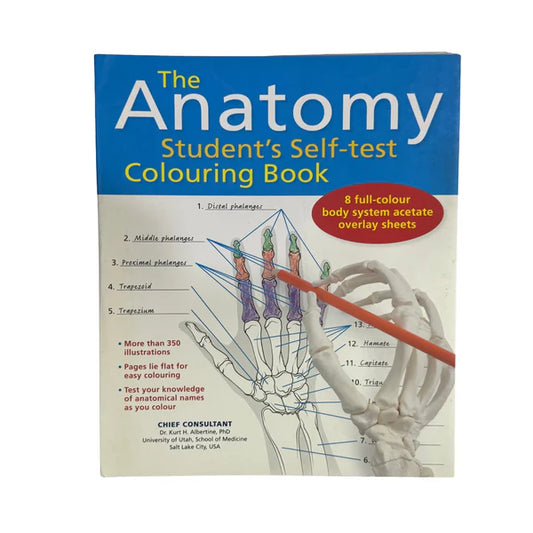 Anatomy Student's Self-Test Colouring Book