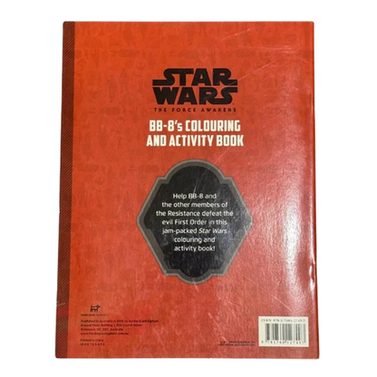 Star Wars The Force Awakens BB-8s Colouring And Activity Book