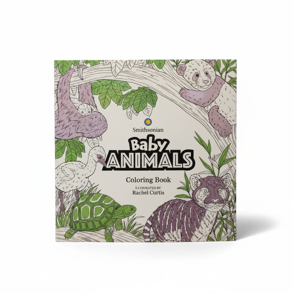 Baby Animals: A Smithsonian Coloring Book