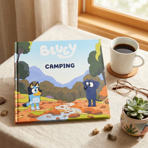 Bluey Camping children's book