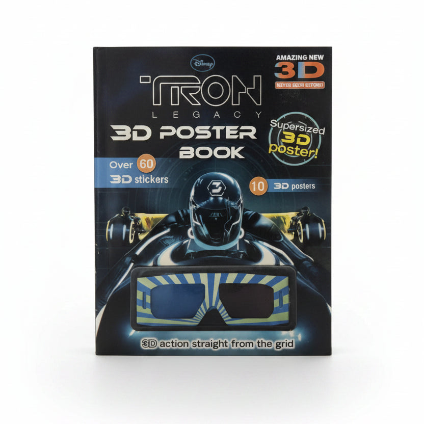 Disney 3D Poster Book - Tron