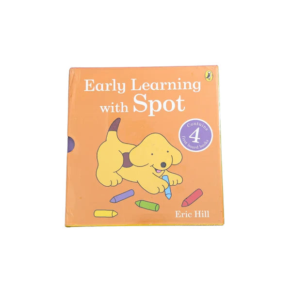 EARLY LEARNING WITH SPOT 4 BOOKS SET