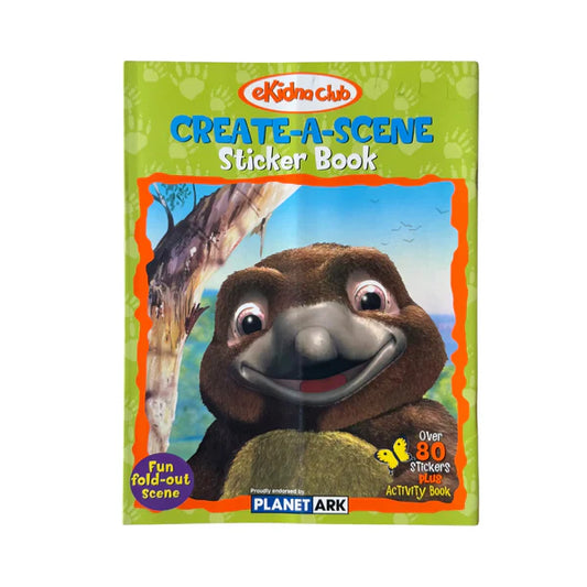 Ekidna Club Create-a-scene Sticker Book