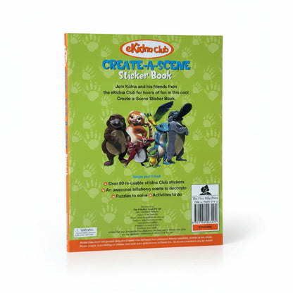 Ekidna Club Create-a-scene Sticker Book