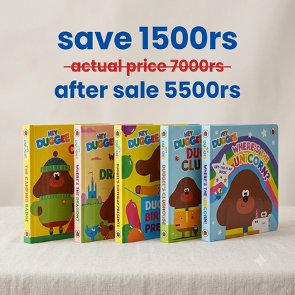 Hey Duggee Board Book – 5 Books Bundle Deal