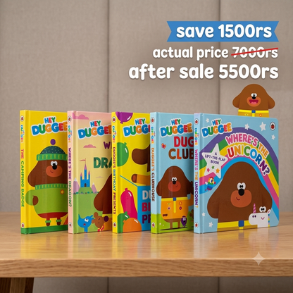 Hey Duggee Board Book – 5 Books Bundle Deal