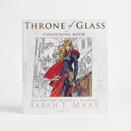 THRONE OF GLASS CLOLOURING BOOK