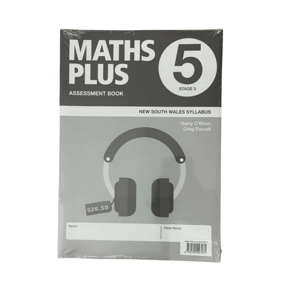 Maths Plus NSW Syllabus Student and Assessment Book 5 Value Pack, 2020