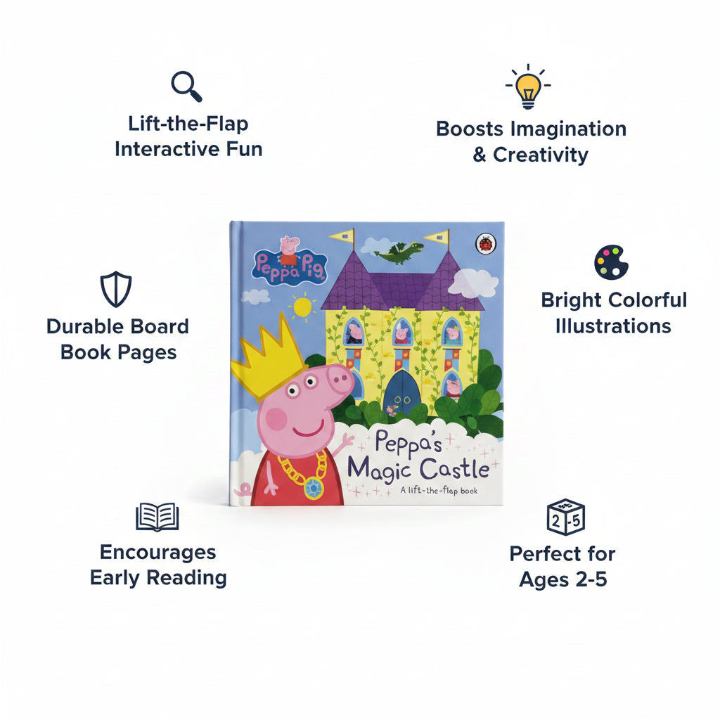 Peppa Pig: Peppa's Magic Castle A Lift-The-flap Book