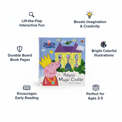 Peppa Pig: Peppa's Magic Castle A Lift-The-flap Book