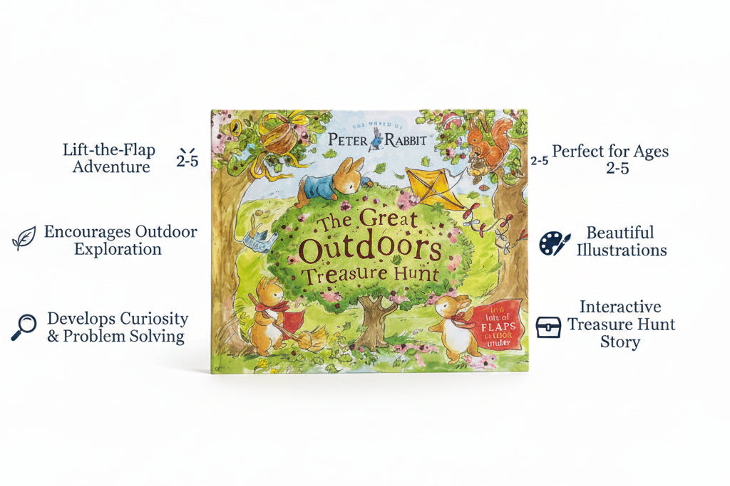 Peter Rabbit: the Great Outdoors Treasure Hunt A Lift-The-Flap Storybook