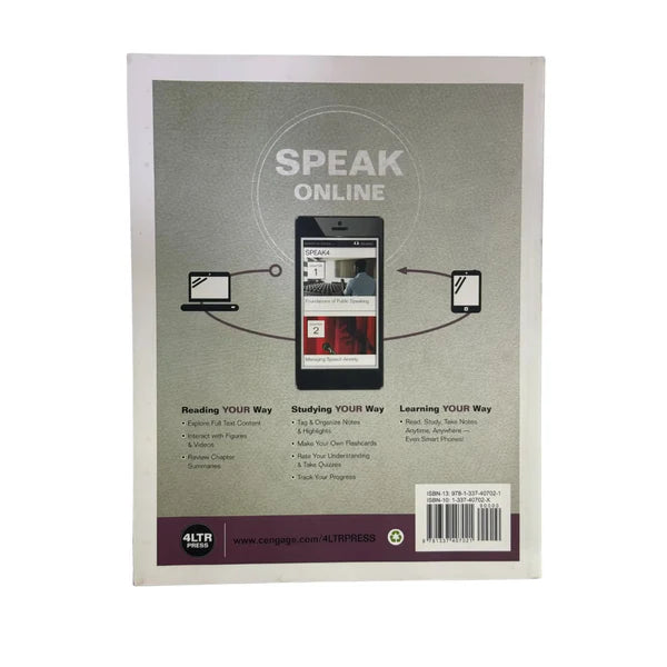 SPEAK (with SPEAK Online, 1 term (6 months) Printed Access Card) (MindTap Course List)