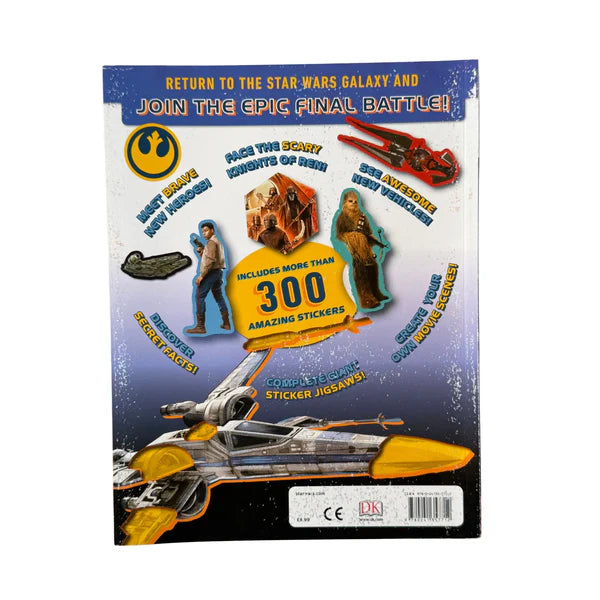 Star Wars The Rise of Skywalker Amazing Sticker Adventures
