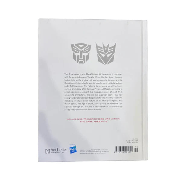 TRANSFORMERS THE DEFINITIVE G1 COLLECTION VL:46 THINGS FALL APART