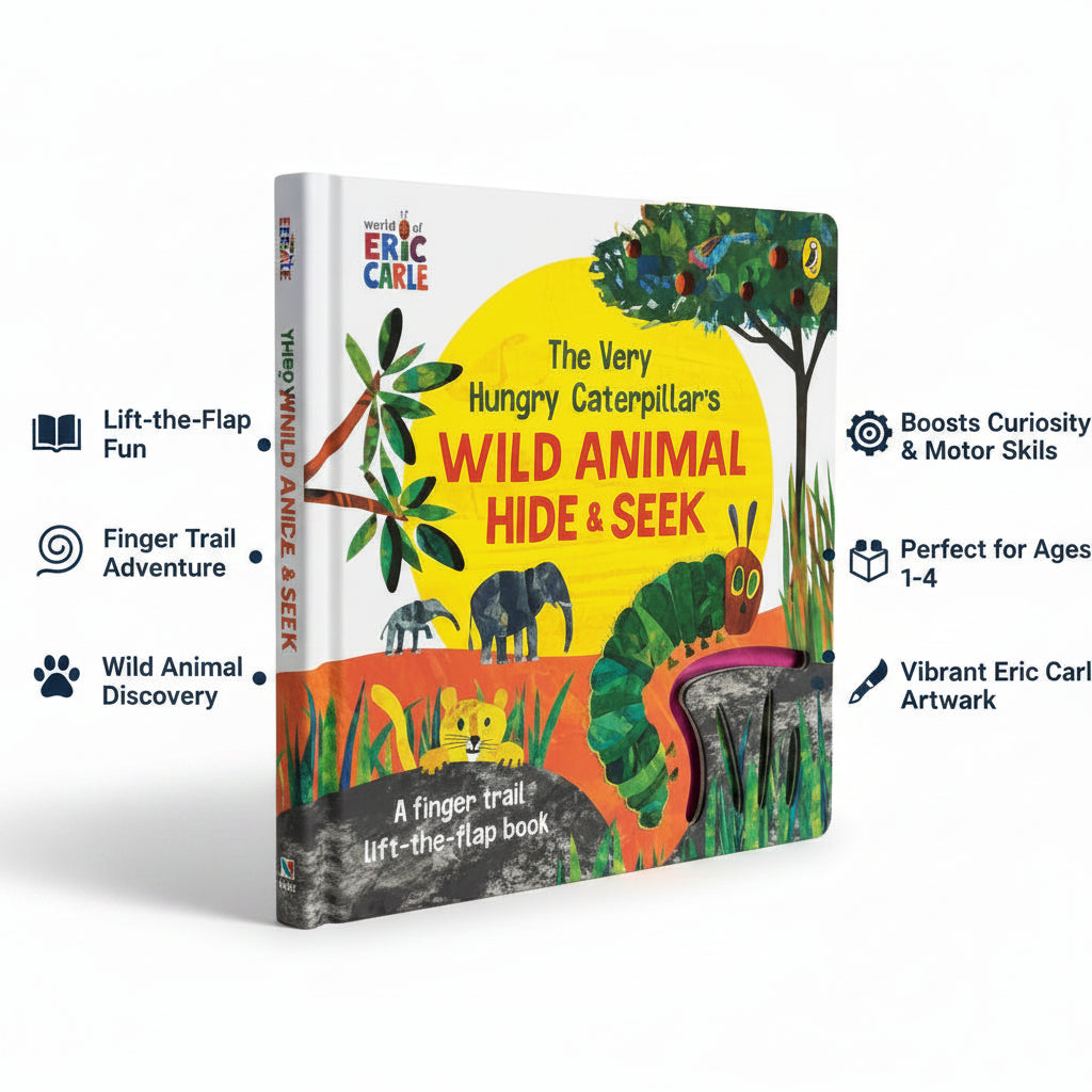 The Very Hungry Caterpillar's Wild Animal Hide-And-Seek
