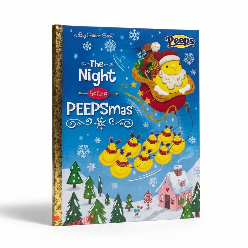 The Night Before PEEPSmas (Peeps) (Big Golden Book)