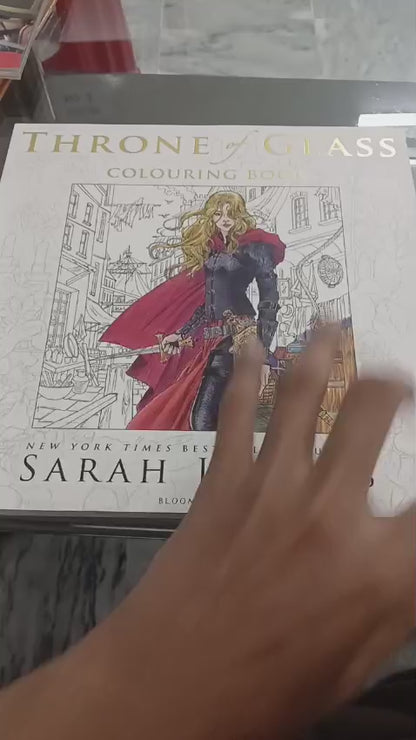 THRONE OF GLASS CLOLOURING BOOK