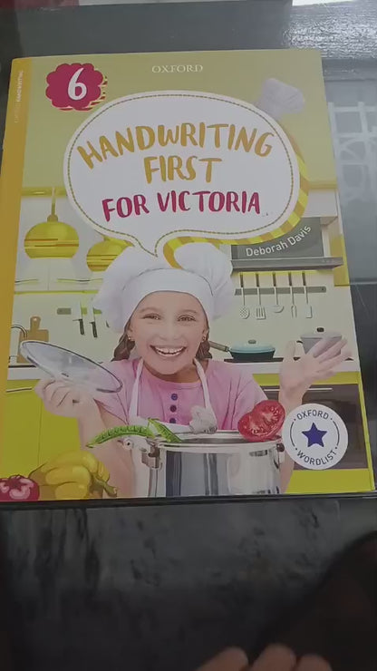 Handwriting First for Victoria Year 6