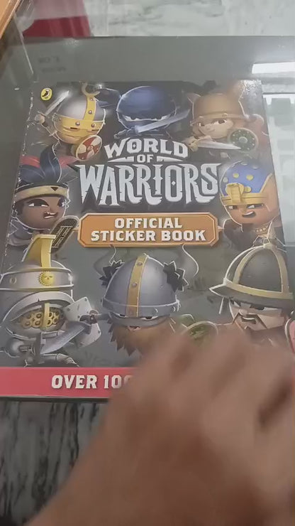 World of Warriors Official Sticker Book