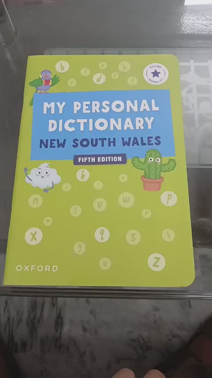 My Personal Dictionary New South Wales